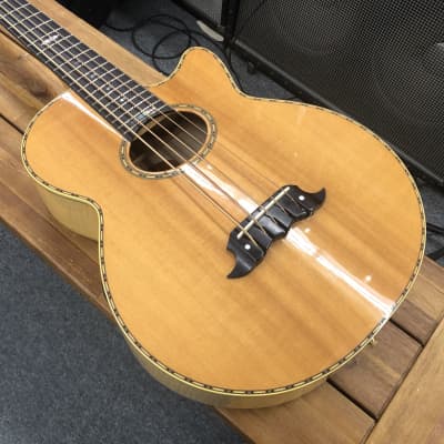 Athlete AX-5 5 String Acoustic Bass 90s MIJ W/ Bag | Reverb