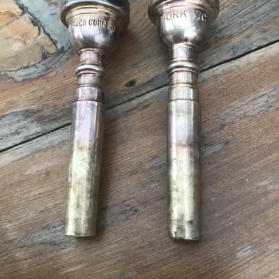 Buescher Aristocrat Trumpet 1963 - Patina gold, 2 mouthpieces image 10