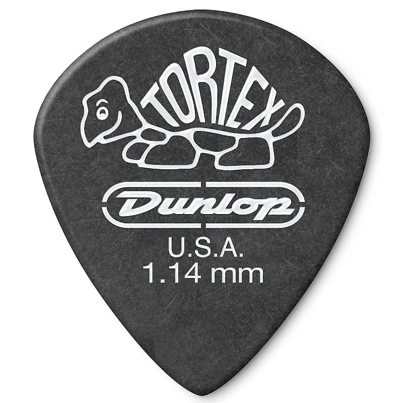 Dunlop 482P114 Tortex Jazz III 1.14mm Guitar Picks (12-Pack) image 1