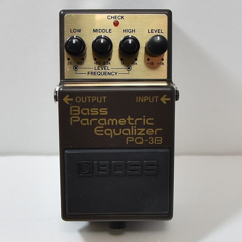 Boss PQ-3B Bass Parametric Equalizer