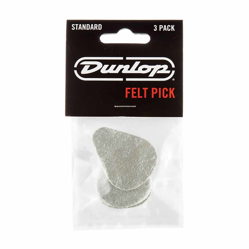 Dunlop Felt Picks 3 Pack image 1