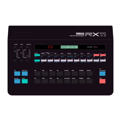 Yamaha RX11 Digital Rhythm Programmer 1984 - Black