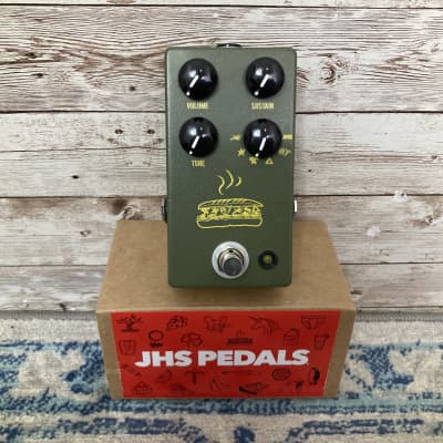 【新品同様】JHS Pedals MUFFULETTA JHS Muffuletta 6-way Fuzz Pedal - Army Green | Sweetwater