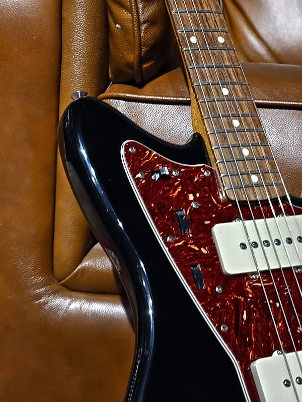 2010 Fender Mexico Classic Player Jazzmaster - Ebony | Reverb