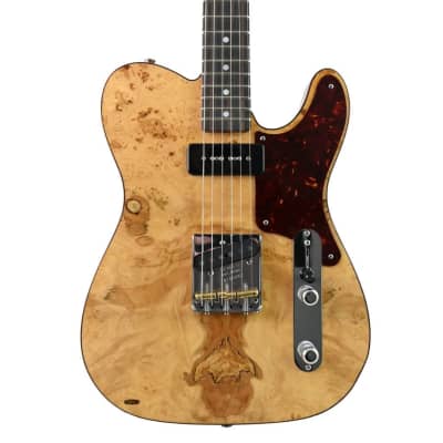 Fender Custom Shop 2020 Artisan Maple Burl Telecaster - Antique Natural image 2