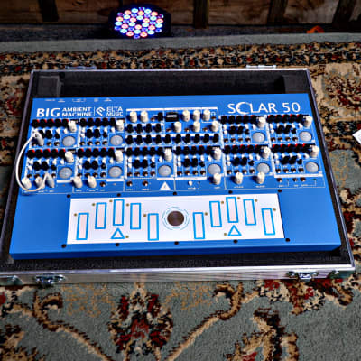 Elta Music Solar 50 Big Ambient Machine Synthesizer w/ Flight Case + Cartridge Kit image 1