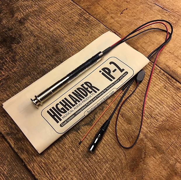 Highlander IP-2 Under-saddle Guitar Pickup/Preamp | Reverb