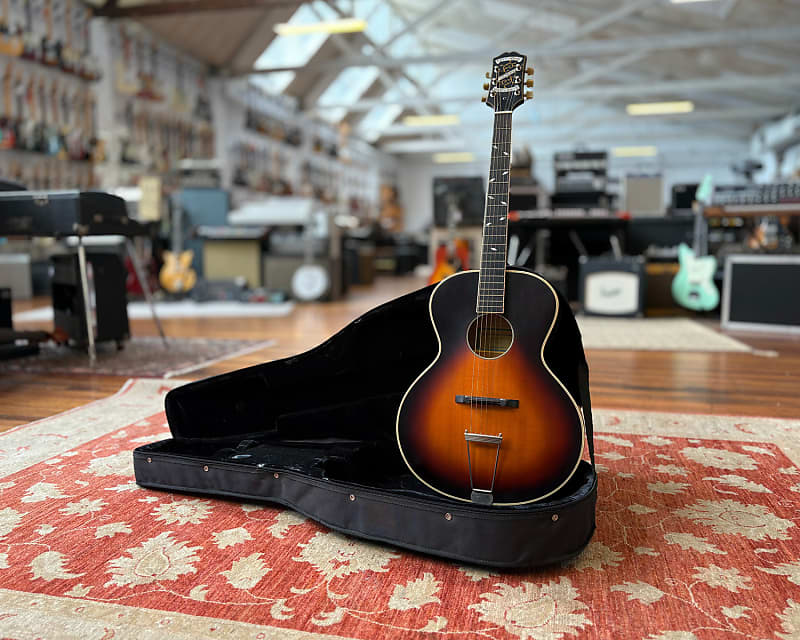 Epiphone Masterbilt Century Collection Zenith Classic Acoustic/Electric  Guitar w/ F-Holes Vintage Sunburst | Reverb