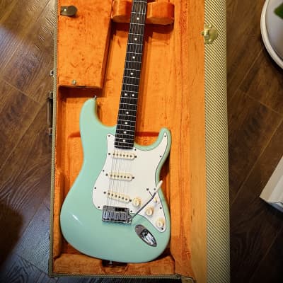 Fender Jeff Beck Stratocaster Artist Series Surf Green (SS frets and chrome Schaller tuners upgrades) image 1