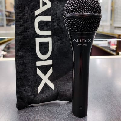 Audix OM-3xb Handheld Hypercardioid Dynamic Microphone - Black image 1