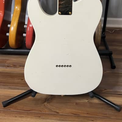 MJT Allparts Partscaster Telecaster - Olympic White image 9