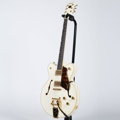 Gretsch G6609TG Players Edition Broadkaster Center Block Electric Guitar - Vintage White image 4