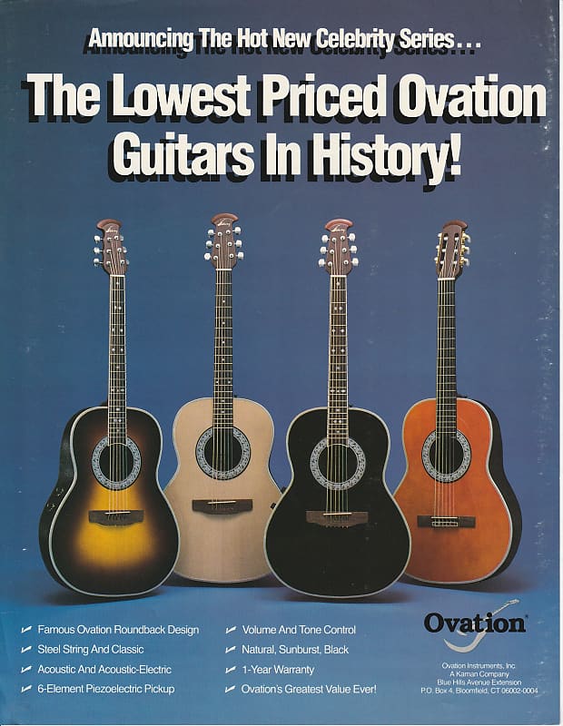 Ovation -Announcing the Hot New Celebrity Series Promotional | Reverb