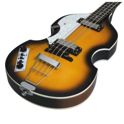 Hofner Ignition HI-BB Violin Bass Sunburst - Left Handed for sale