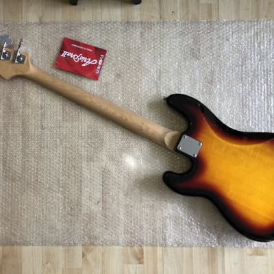 Aria Pro ii STB-PB 2020 Sunburst 4 String Precision Electric Bass Guitar image 8