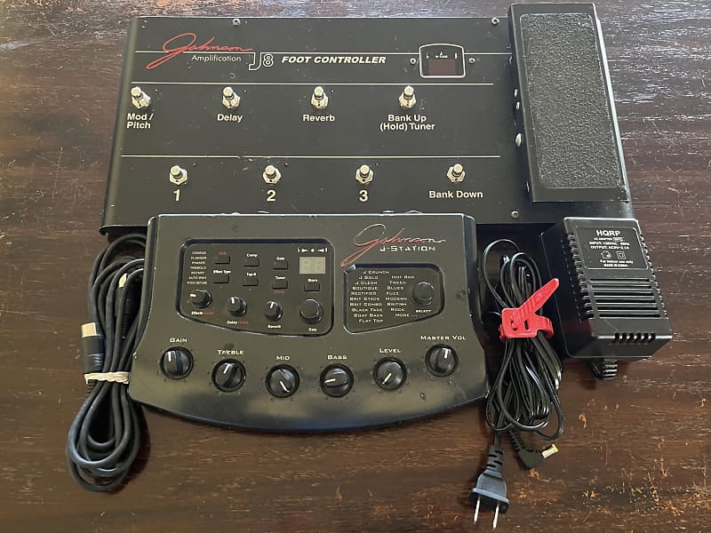 Johnson J Station & J8 Foot Controller Reverb