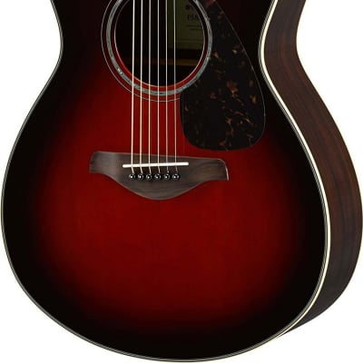 Yamaha FS830 TBS Folk Spruce Top Acoustic Guitar image 2