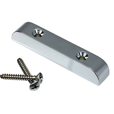 Hipshot 7T000C Thumbrest for Fender Precision/Jazz Bass - CHROME with Screws for sale