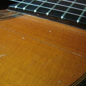 Vintage La Valenciana Solid Wood Classical Acoustic Guitar image 8