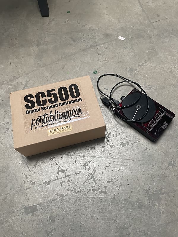 Portablism Gear SC-500 Dark Transparent Red / Black | Reverb
