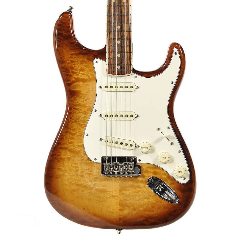 Fender American Select Stratocaster Exotic Quilt 2014 image 3