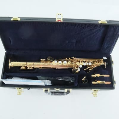 Yamaha Model YSS-875EXHG 'Custom EX' Soprano Saxophone MINT