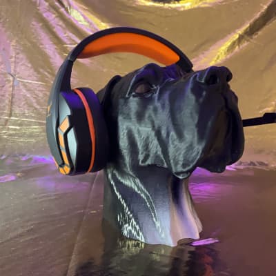 Great Dane Headphone Stand! Airbrushed Dog Headset Holder like Mastiff/Pyrenees/Malamute/Wolfhound image 7
