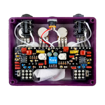 68 Pedals King of Clone Dual Overdrive Distortion Pedal - White