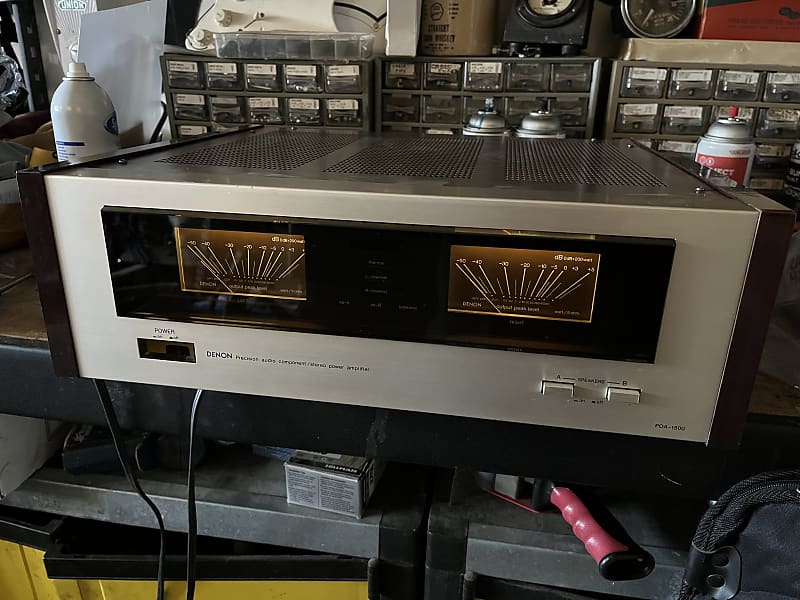 Denon POA-1500 70's-80's Amplifier | Reverb