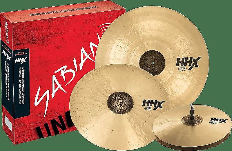 Sabian 15005XCN HHX Complex Performance Cymbal Pack Set image 1