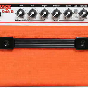 Orange Crush 15 15 watt Guitar Amplifier Reverb