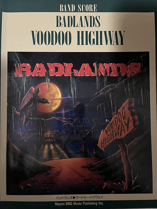 Badlands - VooDoo Highway - Guitar and Bass tab / tablature Book - Jake E.  Lee