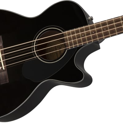 Fender CB-60SCE Acoustic Electric Bass 0970183006 - Black image 5