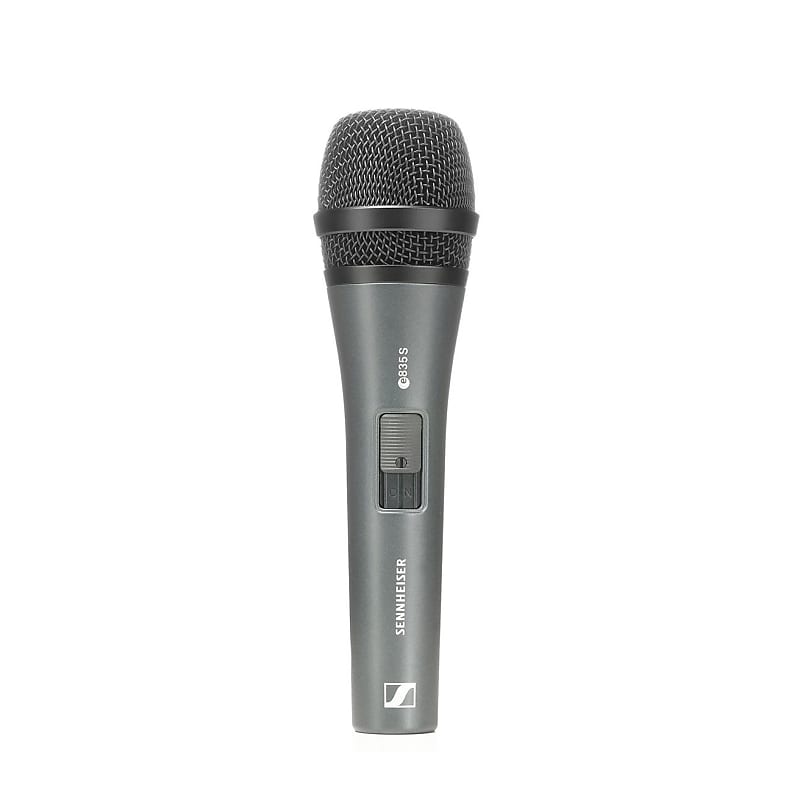 Sennheiser e 835-S Cardioid Dynamic Vocal Microphone with On/Off Switch image 1