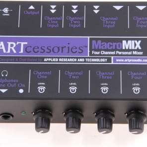 ART MacroMix 4-Channel Personal Mixer