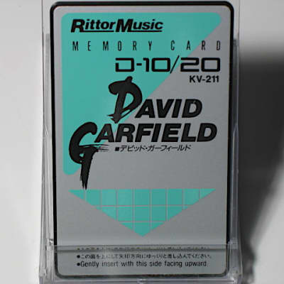 Rittor KV-211 - David Garfield - ROM CARD for Roland D-10/D-20/D-110