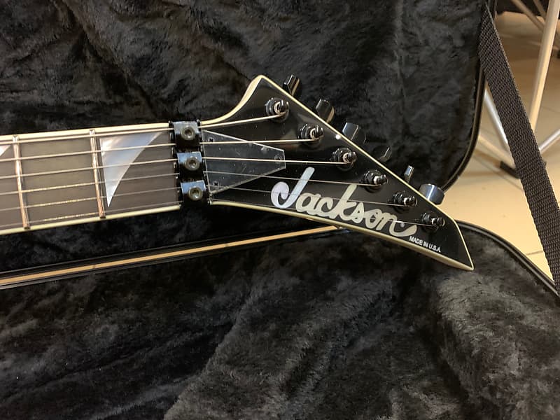 Jackson USA Select Randy Rhoads RR1 2020 Snow White w/Black