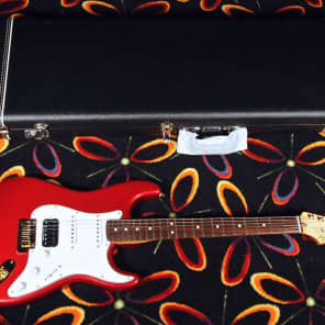 2013 Fender Stratocaster HSS Custom Shop Custom Classic Strat Firemist Red image 12
