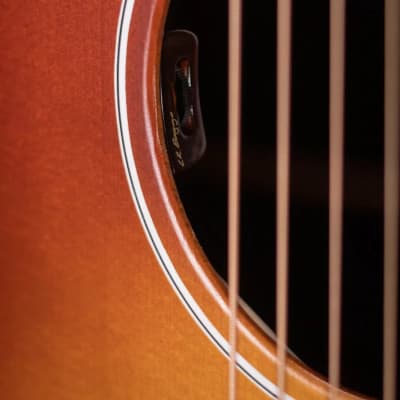 Gibson J-45 Studio Rosewood Acoustic/Electric Guitar - Satin Rosewood Burst with Hardshell Case image 12