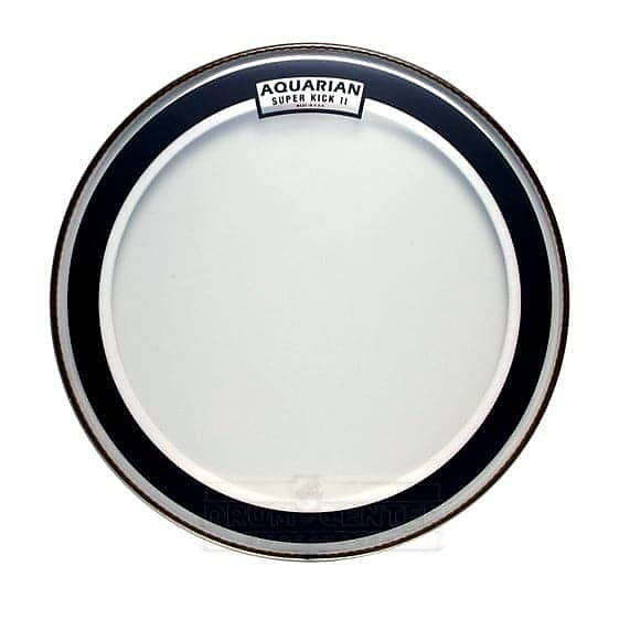 Aquarian Super Kick II Clear Bass Drumhead 22" image 1