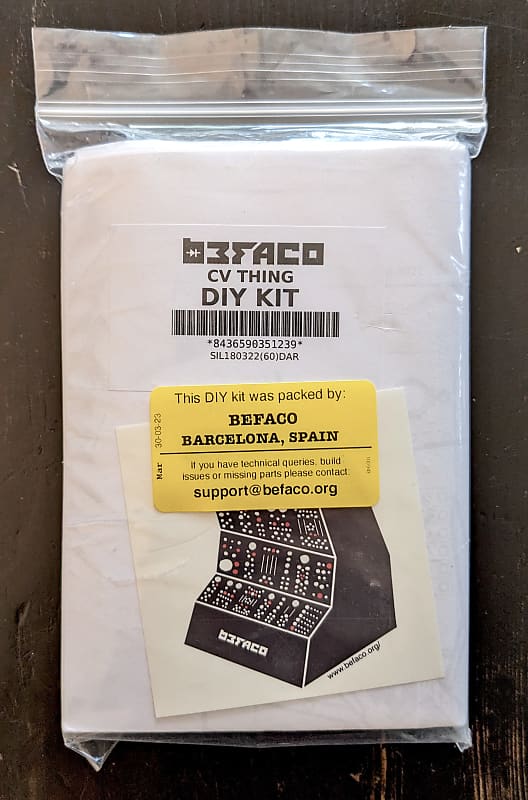 Befaco CV Thing Full DIY Kit (unopened) 2022 - Black image 1