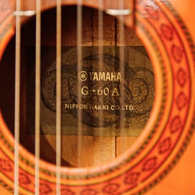 Yamaha G-60A Classical Guitar - Made In Japan image 2