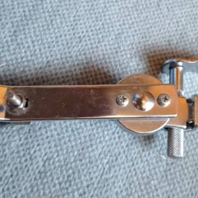 Japanese Bass Drum Rail Tom Mount Vintage 1960's Japanese Bass Drum Rail Tom Mount Vintage 1960's 60s - Chrome image 2