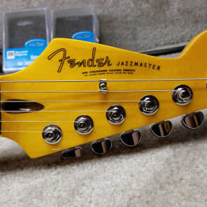 Fender Jazzmaster w/ Reverse Headstock, Neck Binding & Block Inlays + Seymour Duncan Pickups image 3