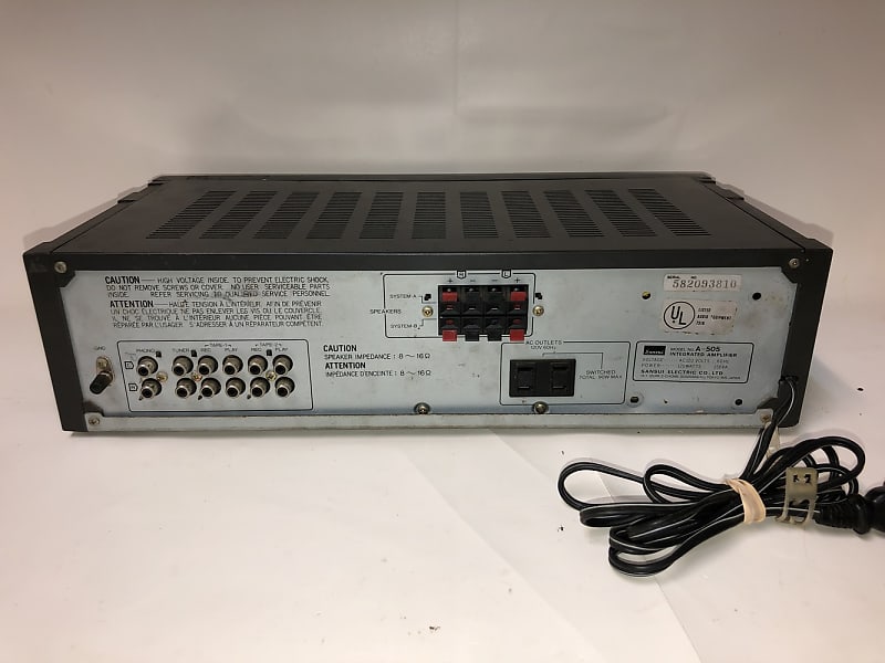 SANSUI AU-α505RX Sansui Au-505 : r/vintageaudio