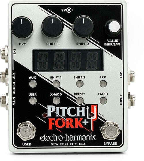 Electro-Harmonix Pitch Fork+ Polyphonic Pitch Shifter | Reverb