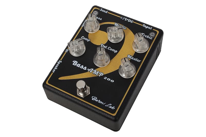 Foxgear Baroni Mini Amp Bass 200   Amplificatore Per Chitarra A Pedale   200 W Rms image 1