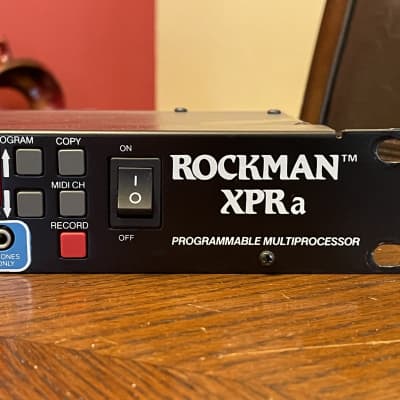 SR&D Rockman XPRa Multi-Effects Processor - Low-Noise Model of XPR - Built in 1991 with MIDI Pedal image 5