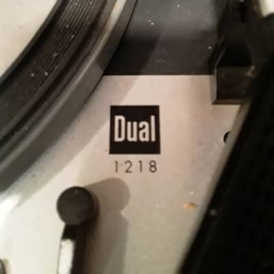 Dual 1218 turntable 1974? Walnut  base image 4