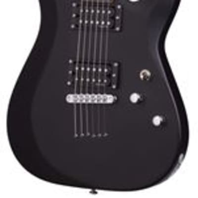 Schecter C6 Deluxe Electric Guitar Satin Black image 1